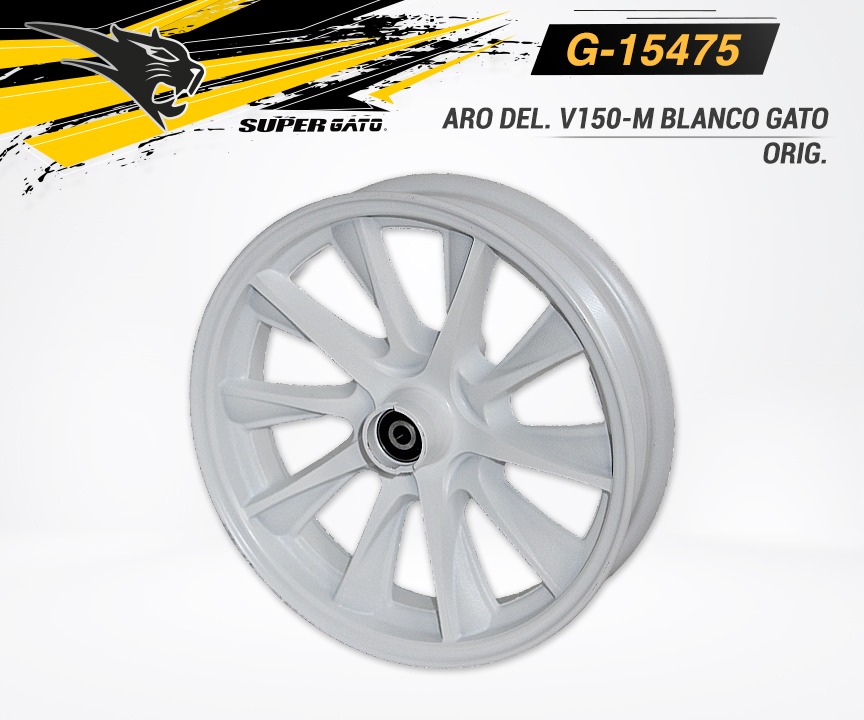 Aro Del. Blanco V150-M Gato Original.